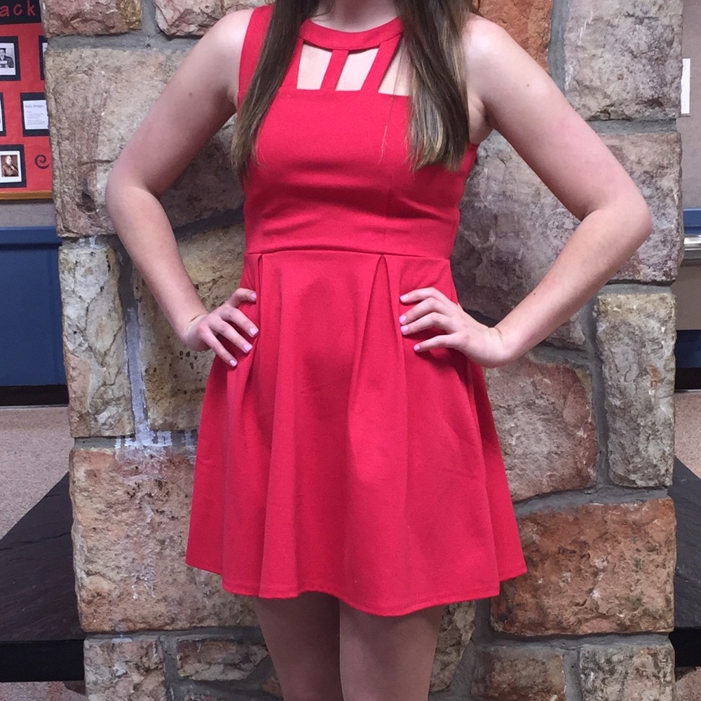 Pink dress